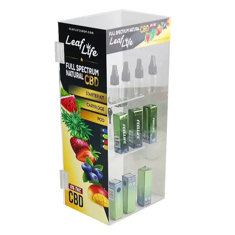 Custom Retail Store Smokeless Tobacco Displays Case Acrylic Cigarettes Display Stand For Smoke Shop Counter Custom Retail Store Smokeless Tobacco Displays Case Acrylic Cigarettes Display Stand For Smoke Shop Counter