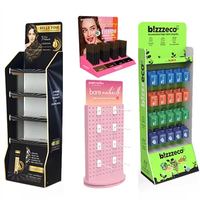 حامل عرض ملحقات الهاتف من مادة PVC